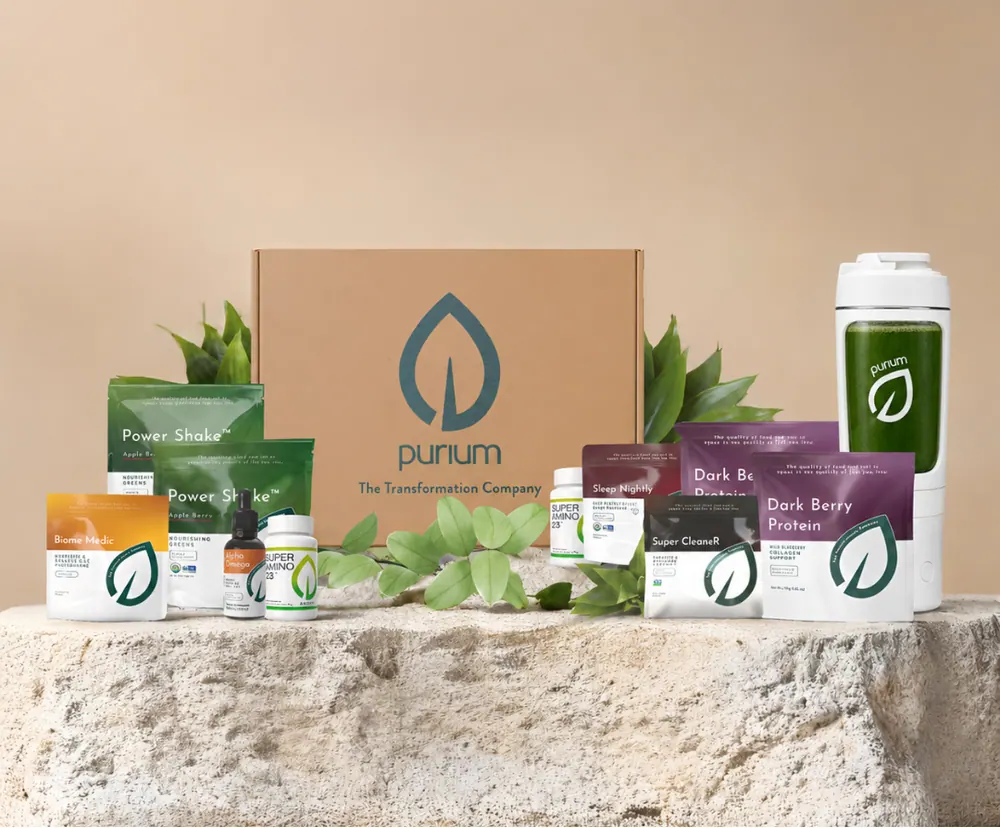Purium packaging